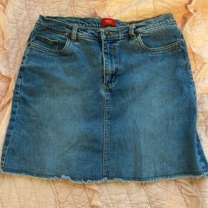 Mini Denim Skirt